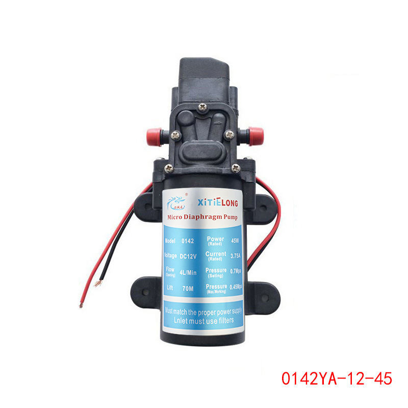 45W Self Priming Sprayer Pump  - огляд і ціна Mini Peristaltic Pump 12V