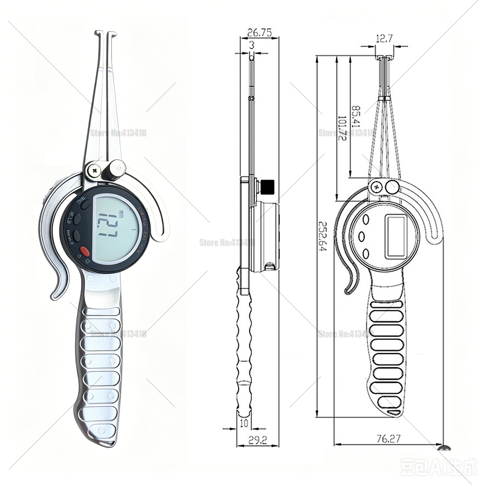 0-6inch 0-8inch External digit - огляд і ціна Digital Caliper 150Mm Stainless Steel