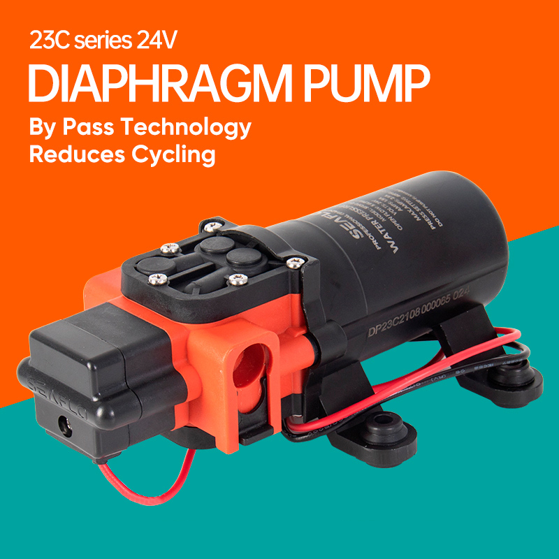 SEAFLO 12V Marine Water Pump D - огляд і ціна Mini Peristaltic Pump 12V