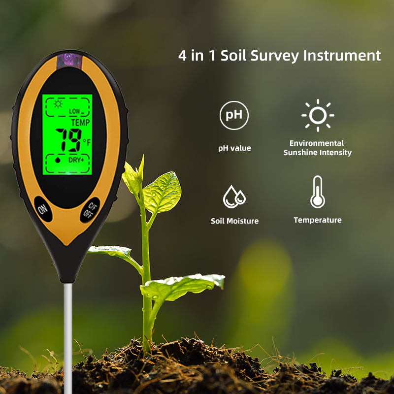 Soil PH Meter Tester Soil Test - огляд і ціна Ph Meter Digital Water Tester