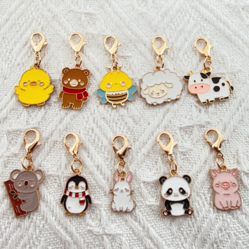 10pcs alloy drip oil cartoon a - огляд і ціна Packaging