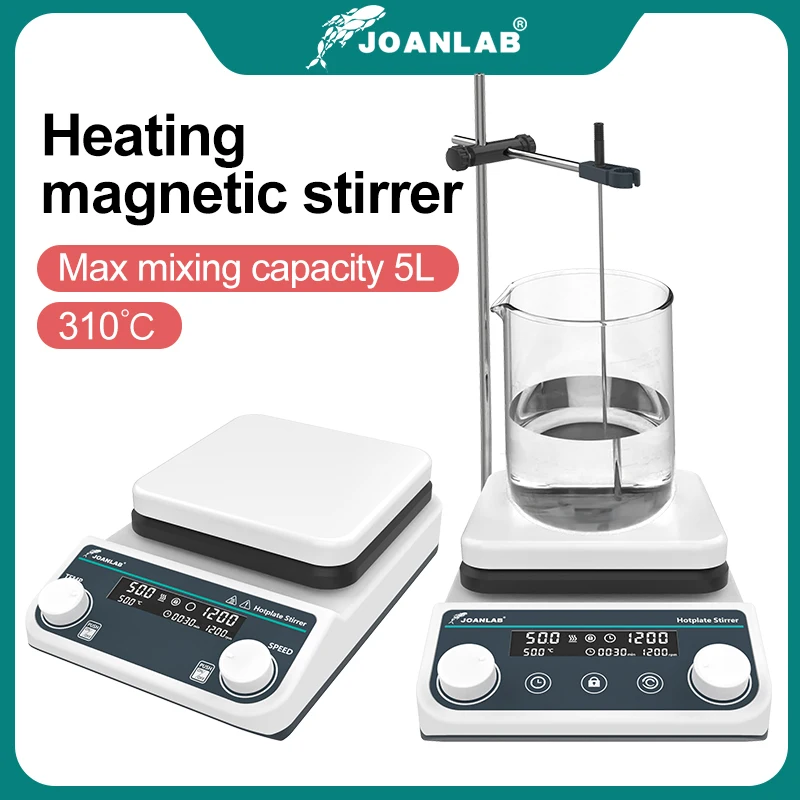 JOANLAB Magnetic Stirrer Labor - огляд і ціна Lab Magnetic Stirrer Hot Plate