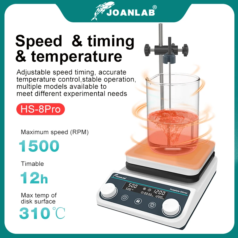 JOANLAB Magnetic Stirrer Labor - огляд і ціна Lab Magnetic Stirrer Hot Plate