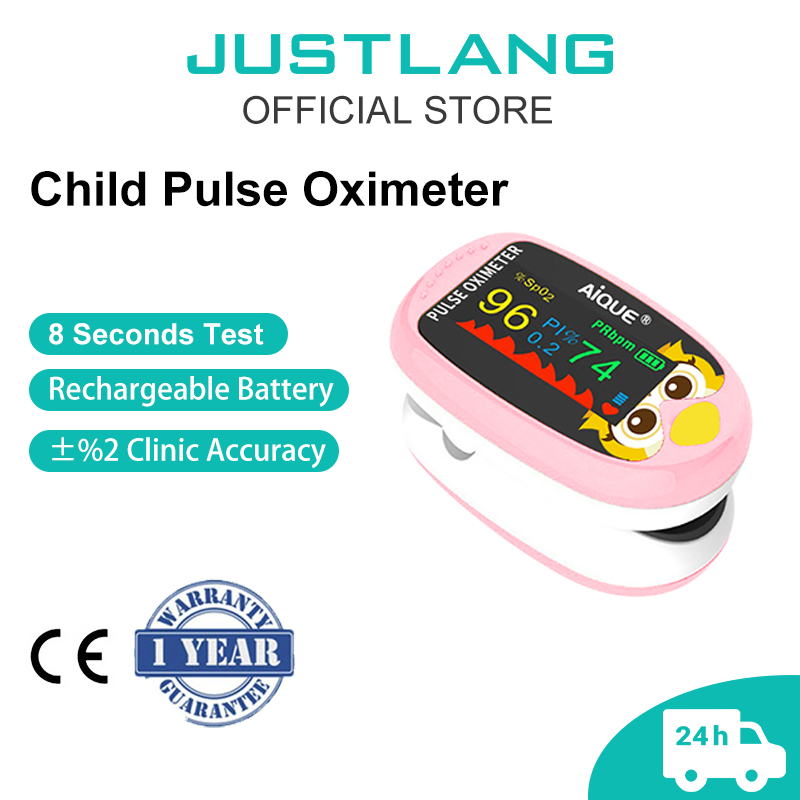 JUSTLANG Digital Cartoon Oxime - огляд і ціна Pulse Oximeter Fingertip Rechargeable