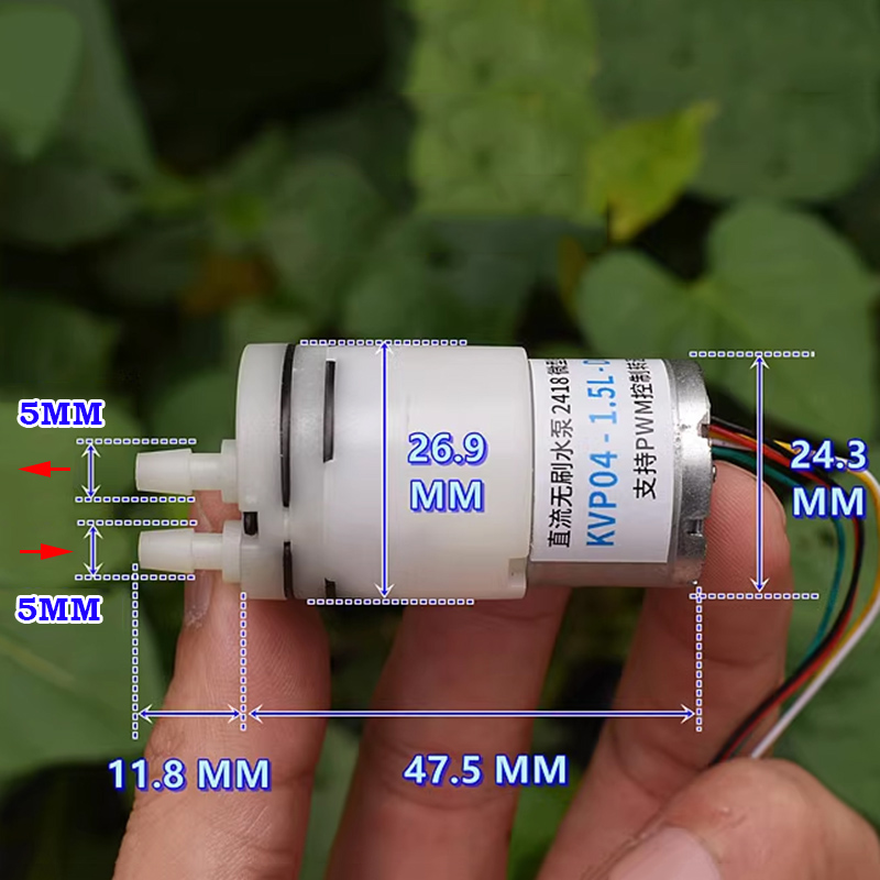 DC 6V 9V 12V Mini 310 Brushles - огляд і ціна Mini Peristaltic Pump 12V