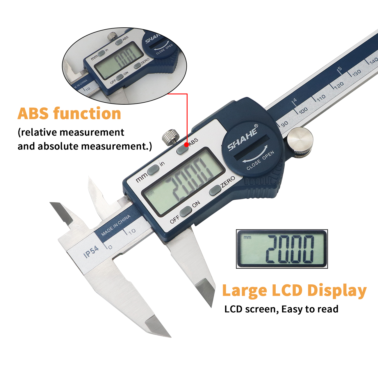 IP54 Waterproof Digital Calipe - огляд і ціна Digital Caliper 150Mm Stainless Steel