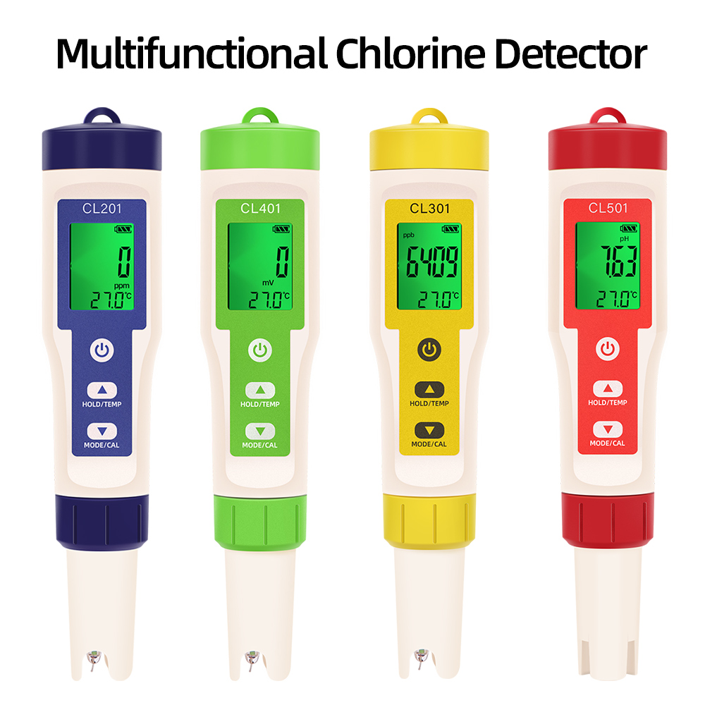 PH/CL2/H2/ORP/Temperature Mete - огляд і ціна Ph Meter Digital Water Tester
