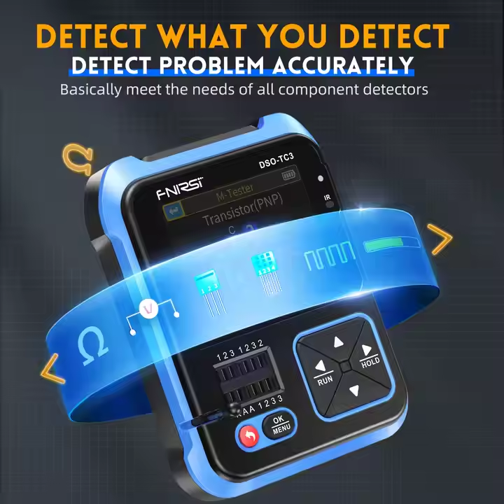 FNIRSI DSO-TC3 Mini Handheld D - огляд і ціна Fnirsi Digital Oscilloscope Handheld