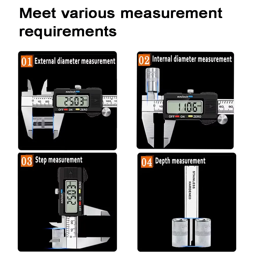 High Precision Digital Caliper - огляд і ціна Digital Caliper 150Mm Stainless Steel