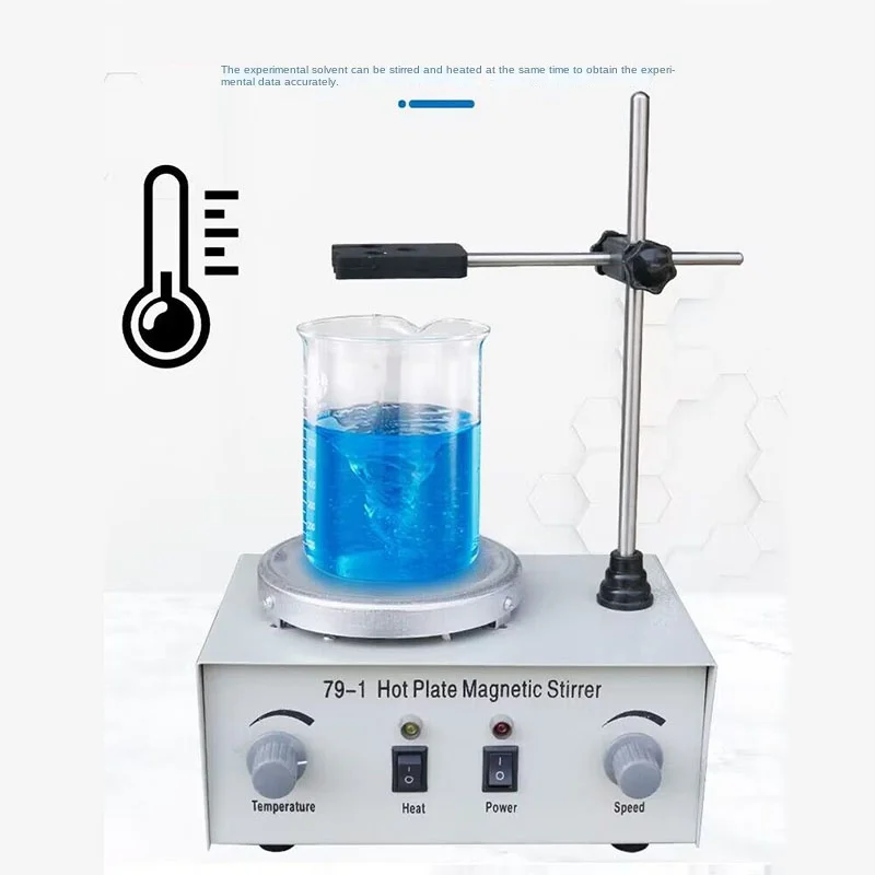 79-1 Heating Magnetic Stirrer  - огляд і ціна Lab Magnetic Stirrer Hot Plate