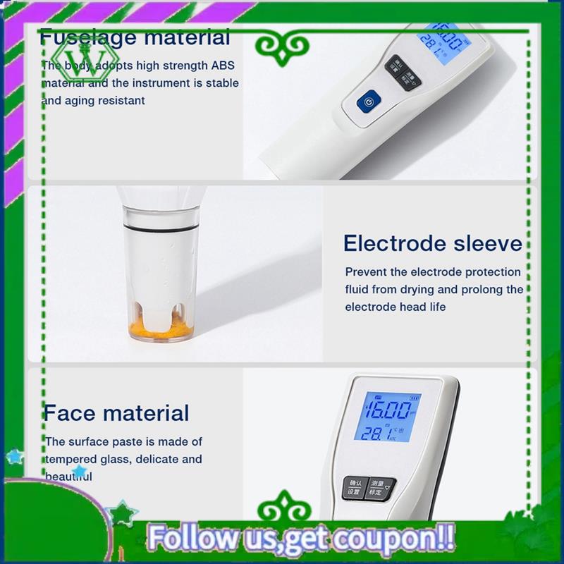 ABIK-Portable Digital PH Acidi - огляд і ціна Ph Meter Digital Water Tester