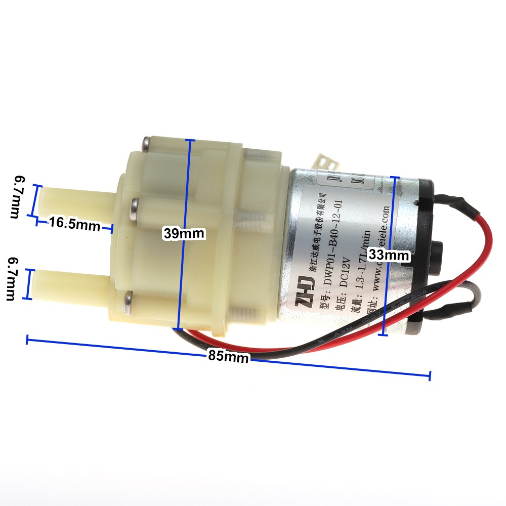 DC6-12V Small 528 Water Pump w - огляд і ціна Mini Peristaltic Pump 12V
