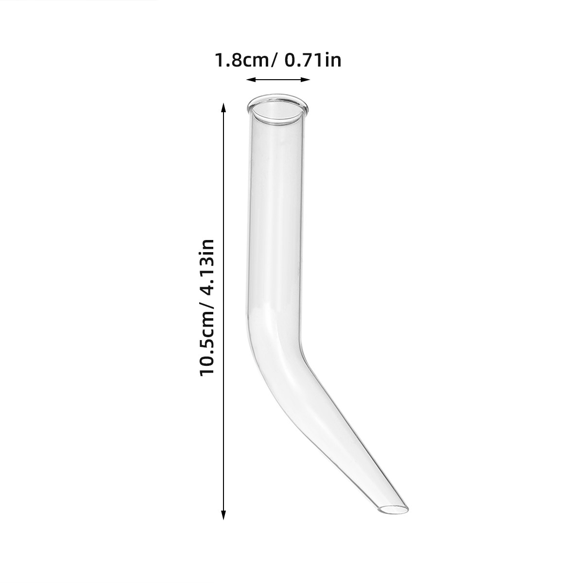 5Pcs Glass Distillation Tube T - огляд і ціна Lab Equipment
