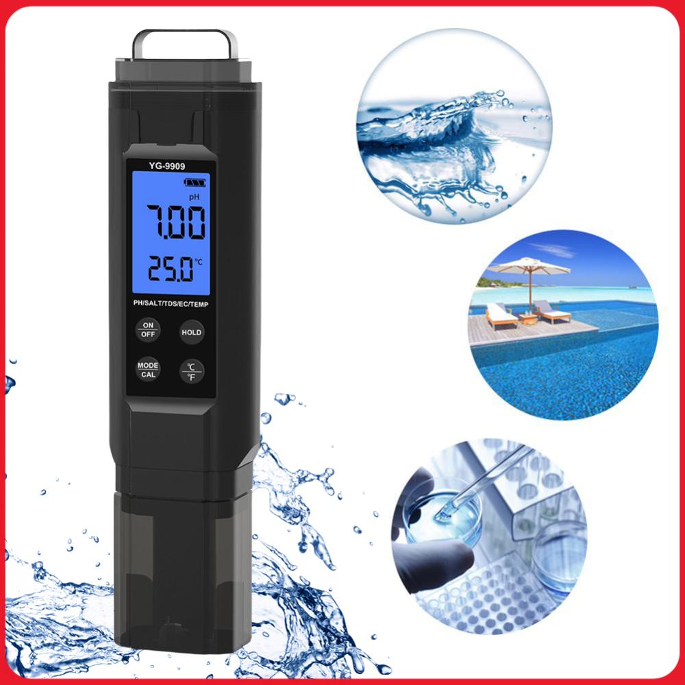 5 in 1 Digital Water Quality T - огляд і ціна Ph Meter Digital Water Tester