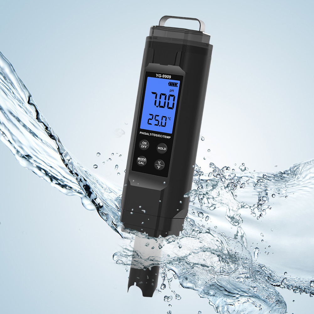 5 in 1 Digital Water Quality T - огляд і ціна Ph Meter Digital Water Tester