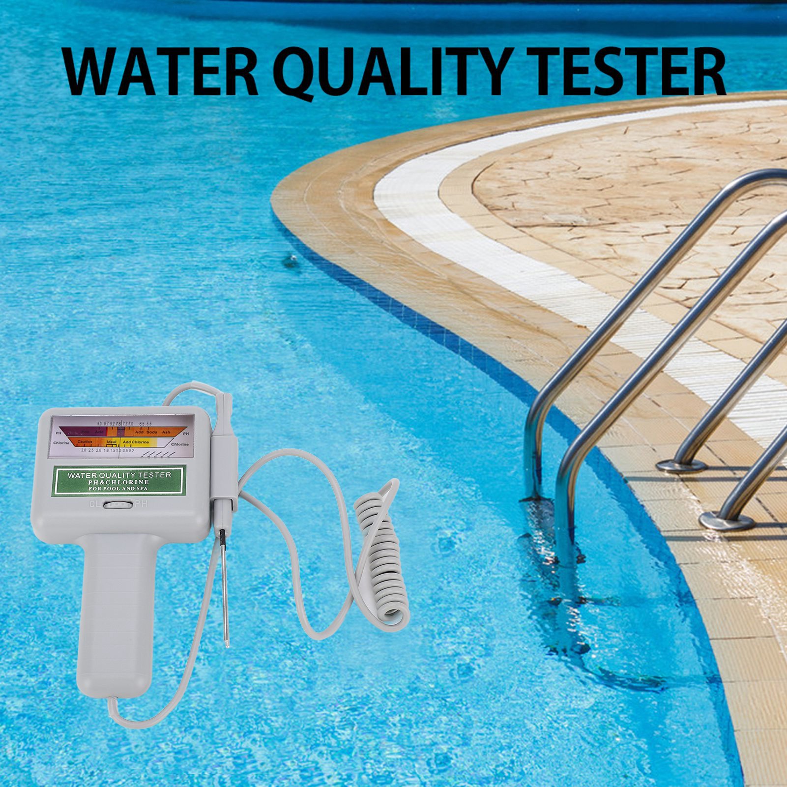 Digital Pool Water Tester pH C - огляд і ціна Ph Meter Digital Water Tester