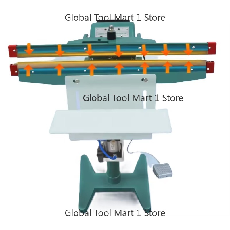 Pneumatic QPSF-450/650/800/100 - огляд і ціна Plastic Bag Impulse Heat Sealer