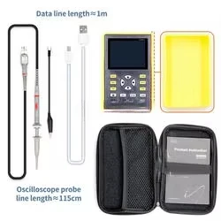 100MHz Bandwidth 500MS Samplin - огляд і ціна Fnirsi Digital Oscilloscope Handheld