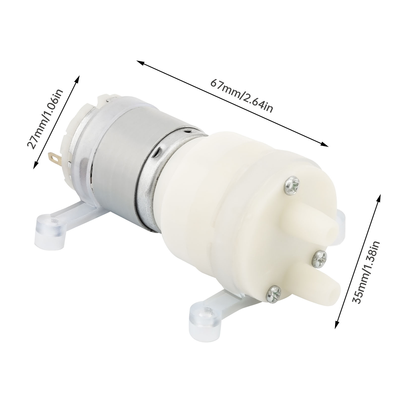 R365 Micro Water Pump Motor DC - огляд і ціна Mini Peristaltic Pump 12V