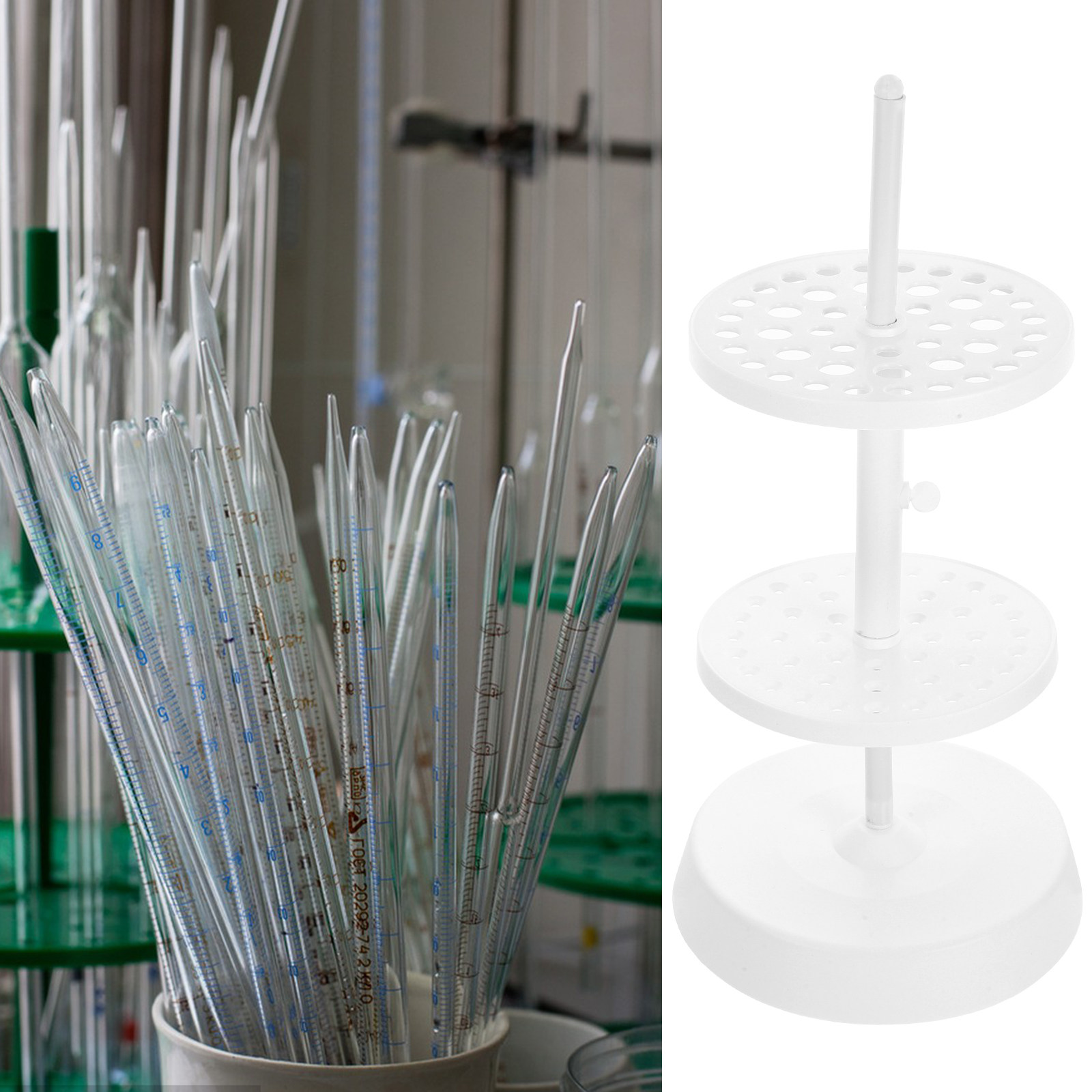 Plastic Round Pipette Stand Ho - огляд і ціна Lab Equipment