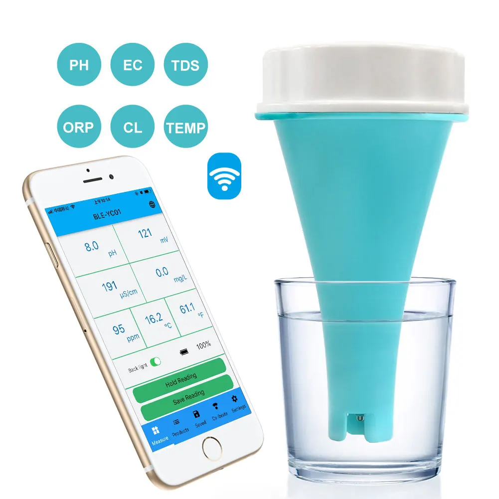 6 in 1 Water Quality Test Mete - огляд і ціна Ph Meter Digital Water Tester