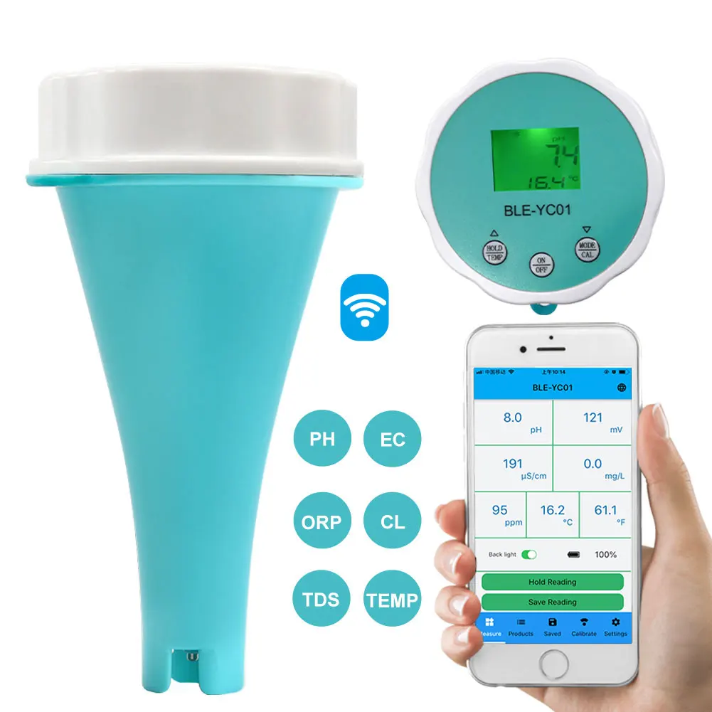 6 in 1 Water Quality Test Mete - огляд і ціна Ph Meter Digital Water Tester