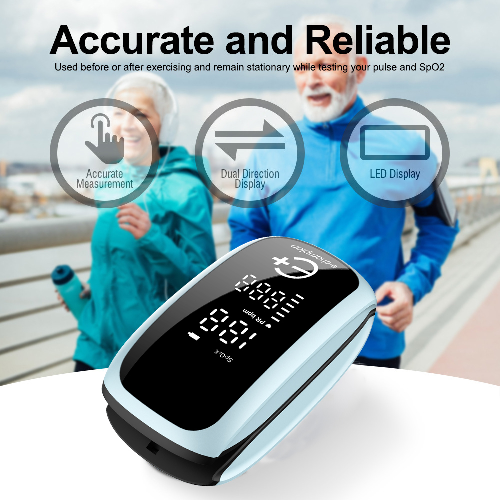 Rechargeable Medical Oximeter  - огляд і ціна Pulse Oximeter Fingertip Rechargeable
