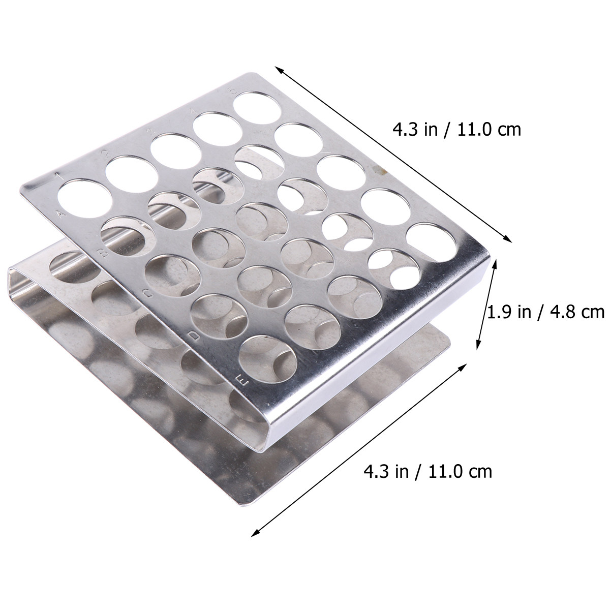 Stainless Steel Test Tube Rack - огляд і ціна Lab Equipment