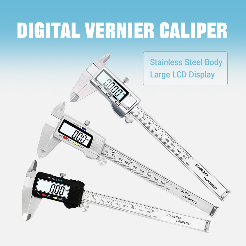 Electronic Vernier Caliper 6 I - огляд і ціна Digital Caliper 150Mm Stainless Steel