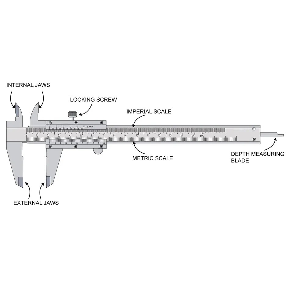 Stainless Steel Vernier Calipe - огляд і ціна Digital Caliper 150Mm Stainless Steel
