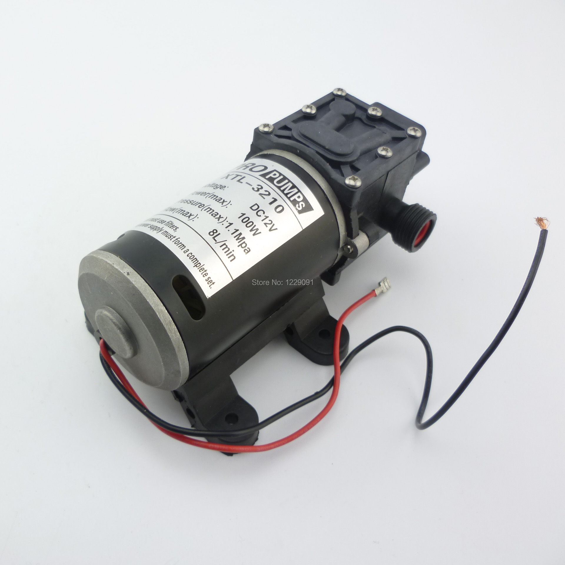 1pcs 8L/min 100W Dc 12v 24 Wat - огляд і ціна Mini Peristaltic Pump 12V