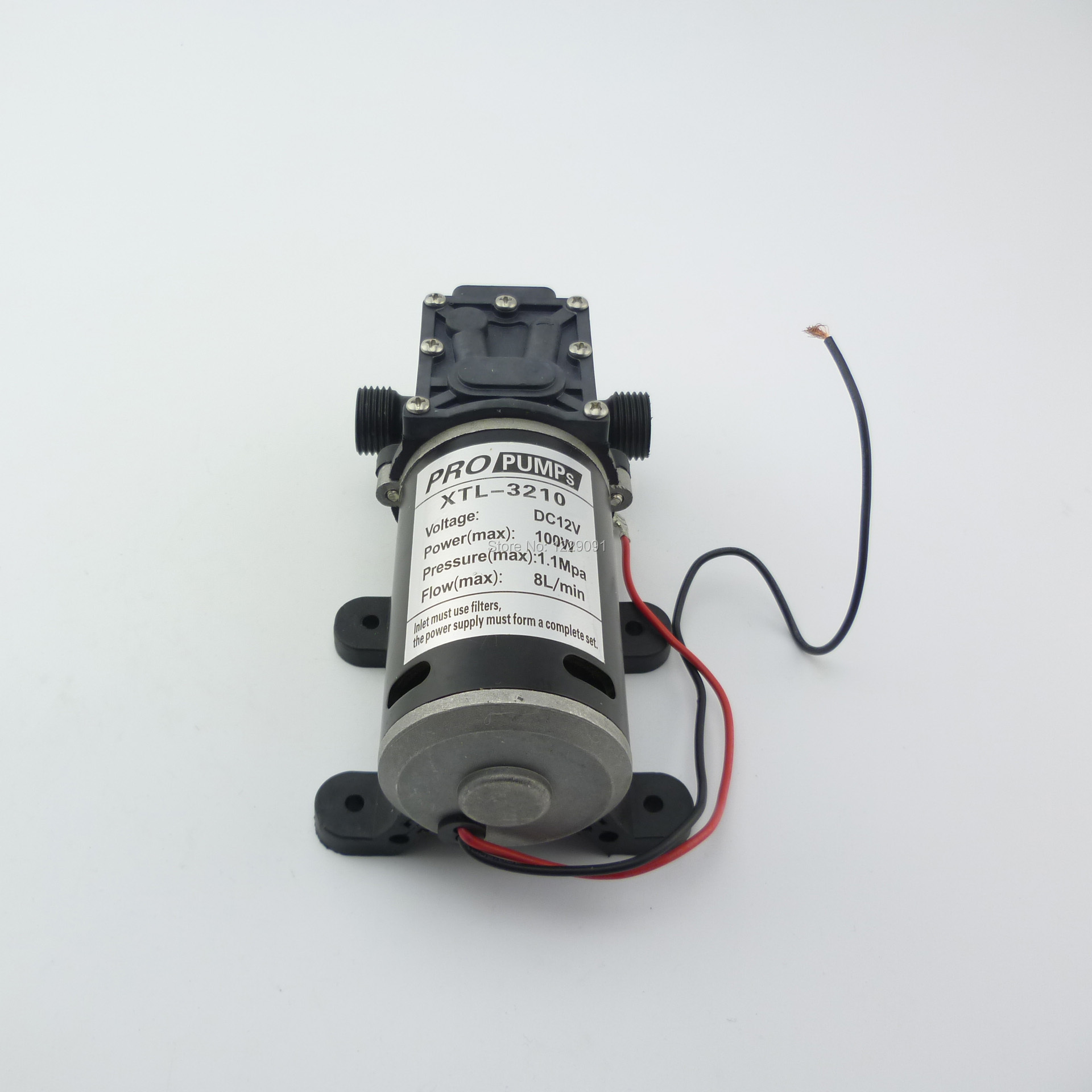 1pcs 8L/min 100W Dc 12v 24 Wat - огляд і ціна Mini Peristaltic Pump 12V