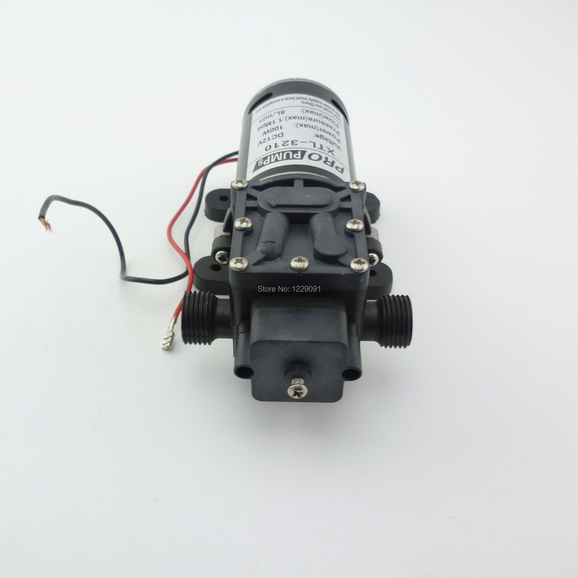 1pcs 8L/min 100W Dc 12v 24 Wat - огляд і ціна Mini Peristaltic Pump 12V