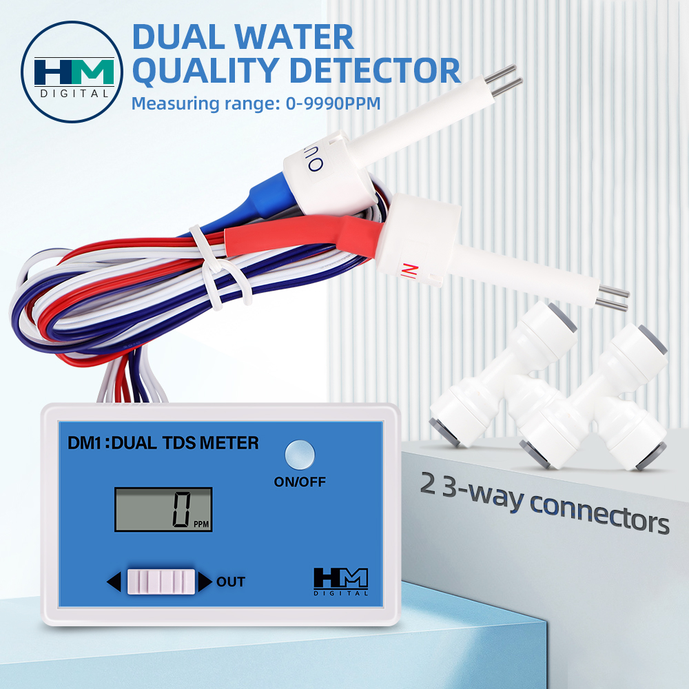 DM1 Dual TDS Water Quality Tes - огляд і ціна Ph Meter Digital Water Tester