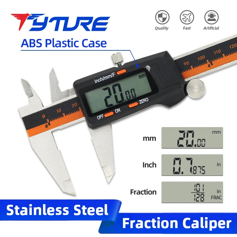 Fraction Metal Caliper Digital - огляд і ціна Digital Caliper 150Mm Stainless Steel