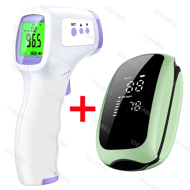 Forehead Digital Thermometer N - огляд і ціна Pulse Oximeter Fingertip Rechargeable