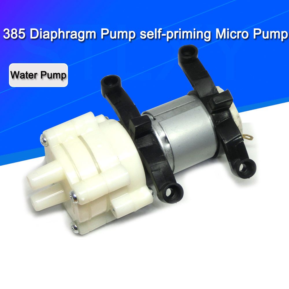 385 DC 6V-12V High Temperature - огляд і ціна Mini Peristaltic Pump 12V